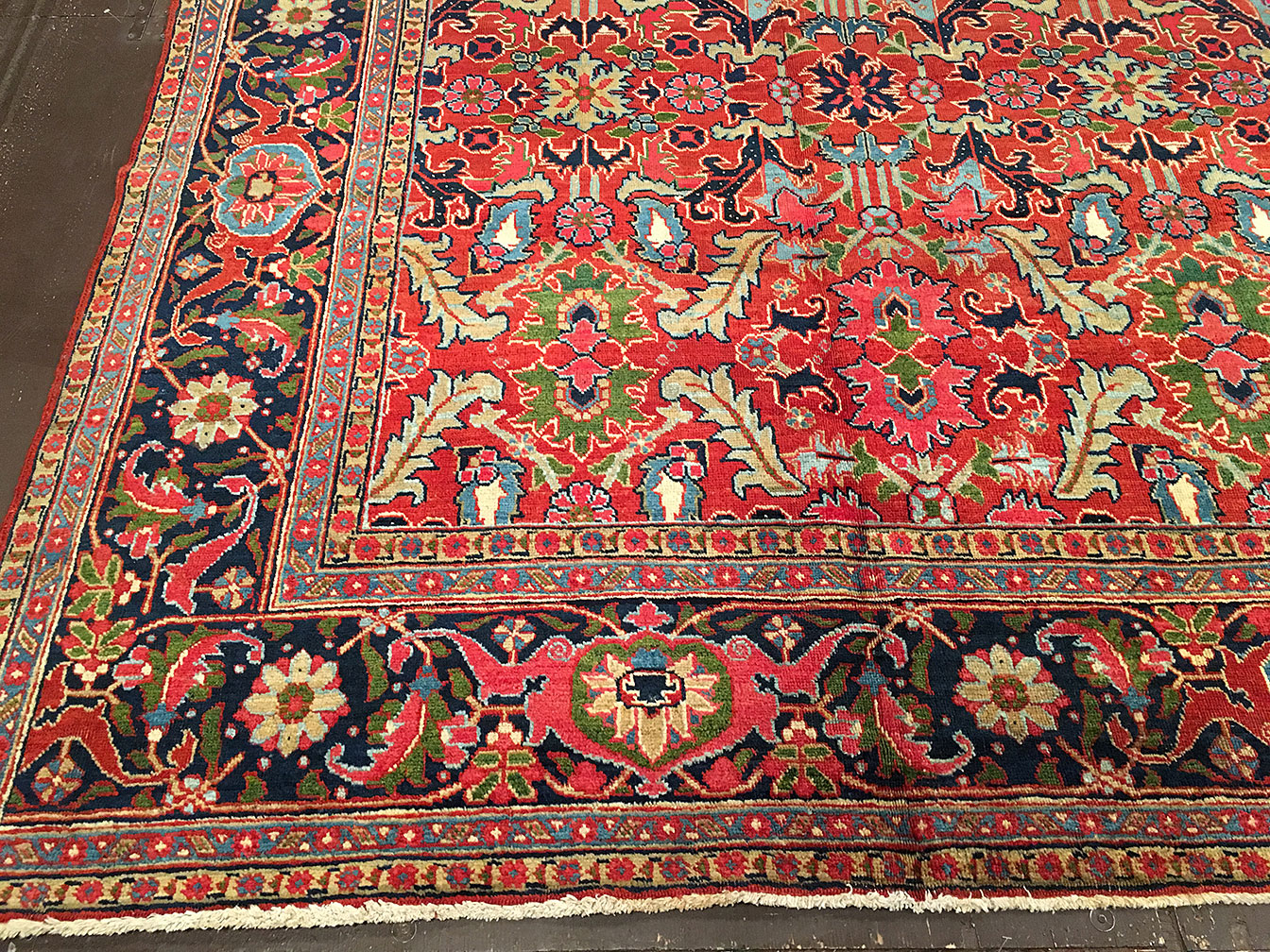 Antique heriz Carpet - # 7717