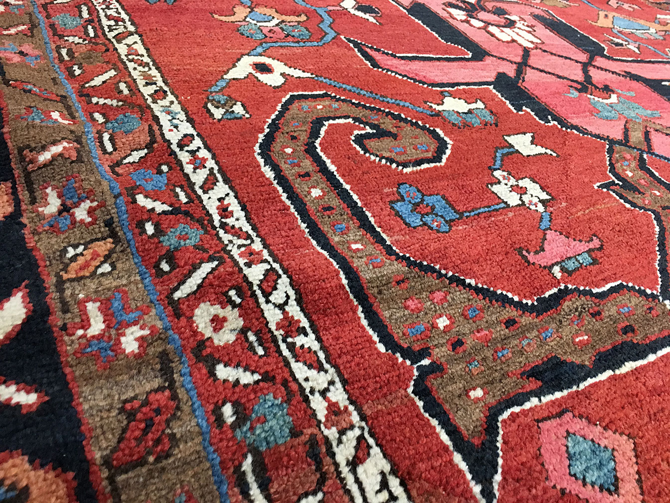 Antique heriz Carpet - # 7742