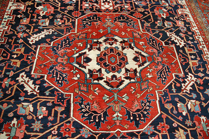 Antique heriz Carpet - # 7910
