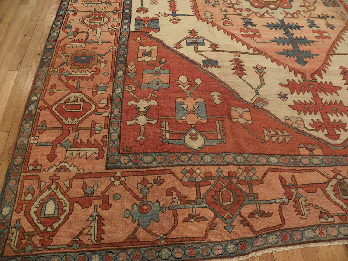 Antique heriz Carpet - # 8105