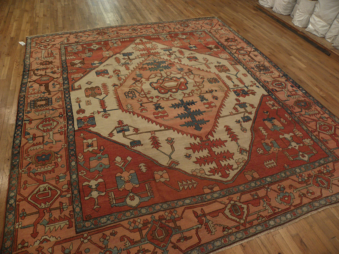 Antique heriz Carpet - # 8105