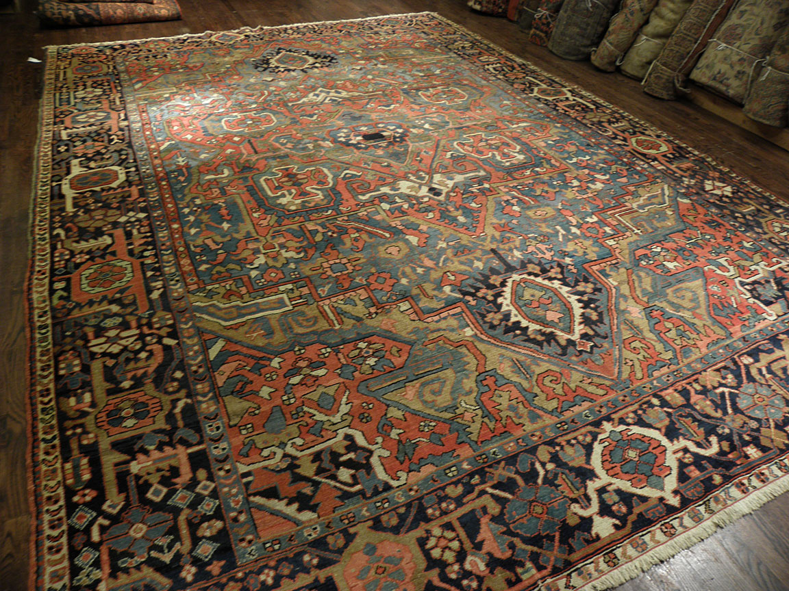 Antique heriz Carpet - # 8610