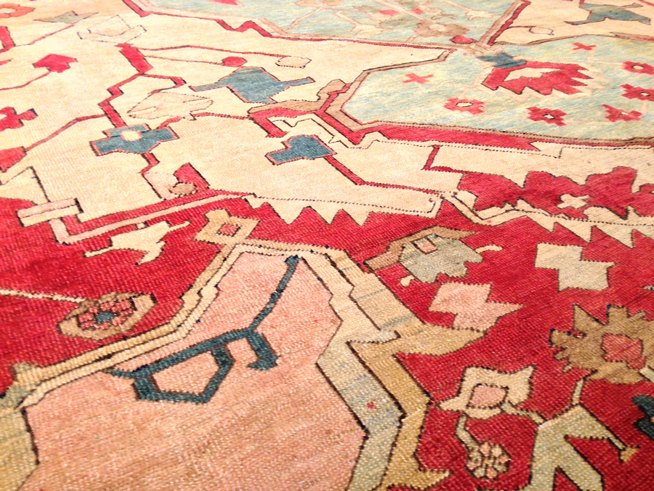 Antique heriz Carpet - # 8822