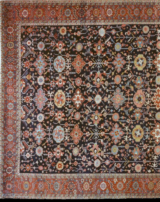 Antique heriz Carpet - # 9245