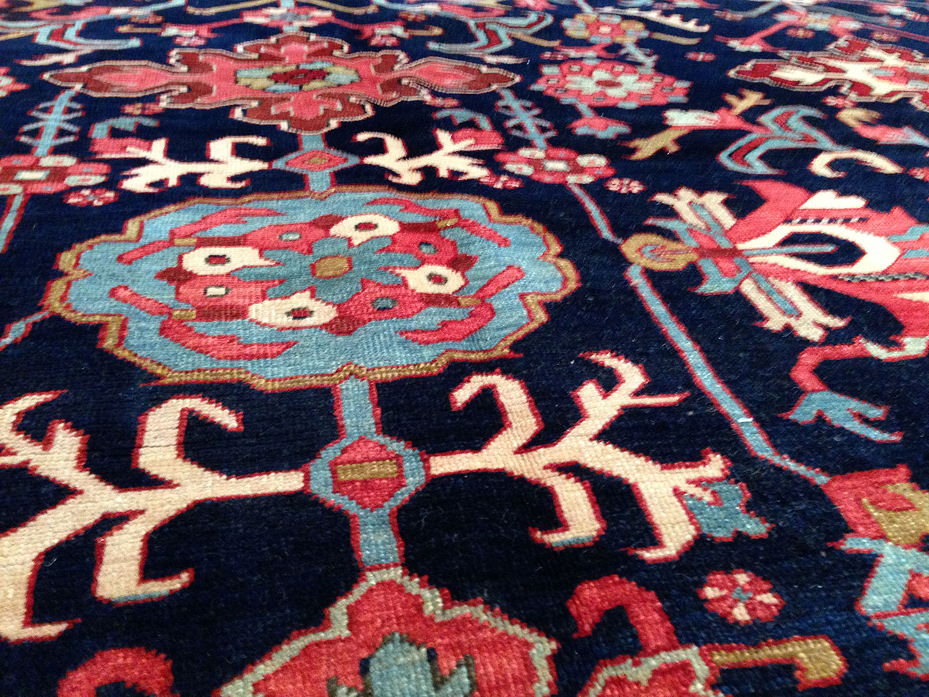 Antique heriz Carpet - # 9245