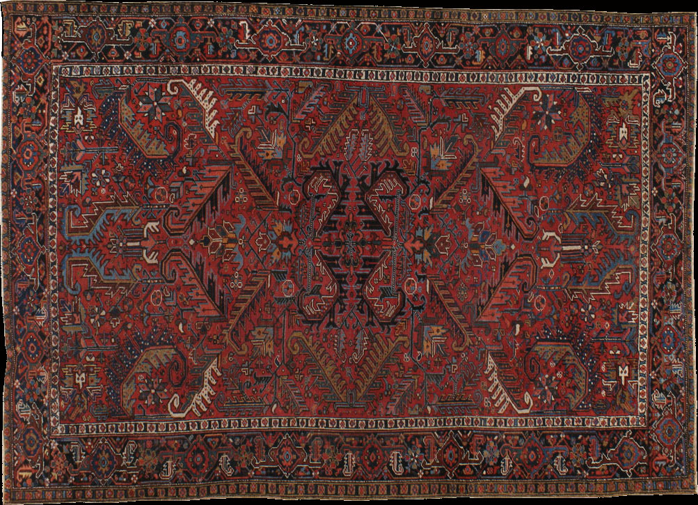 Antique heriz Carpet - # 9418