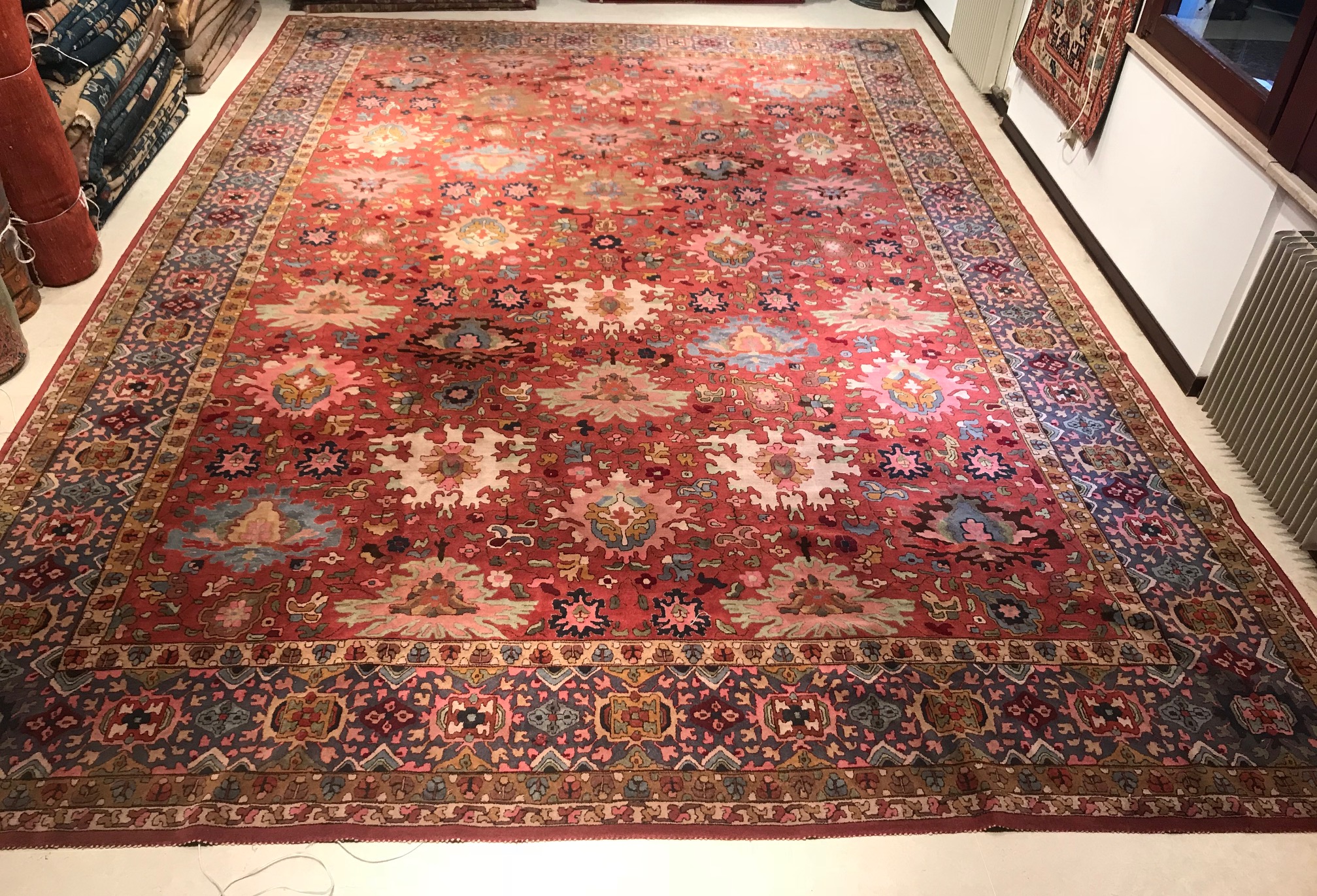 Antique hooked Carpet - # 54623