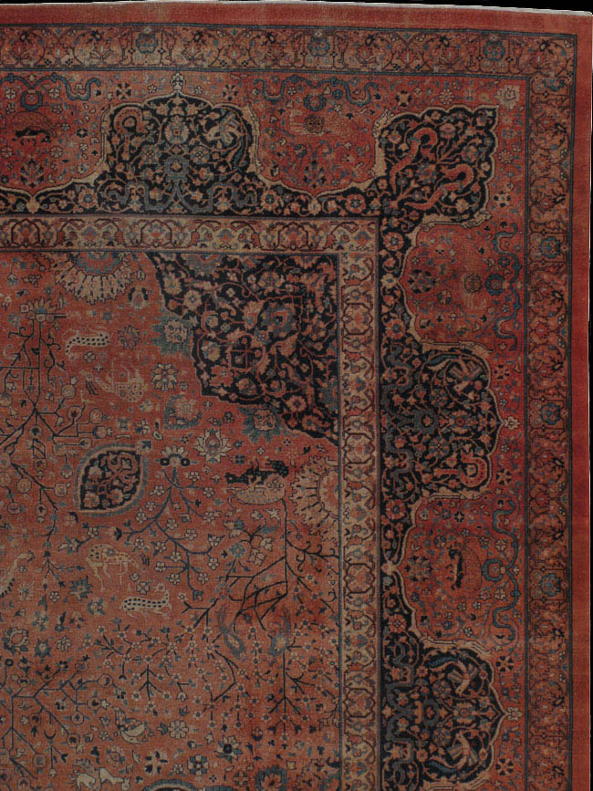 Antique indian Carpet - # 42162