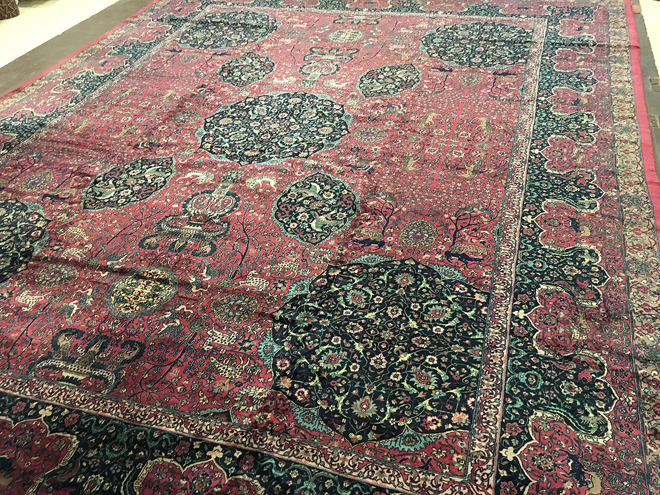 Antique indian Carpet - # 52361