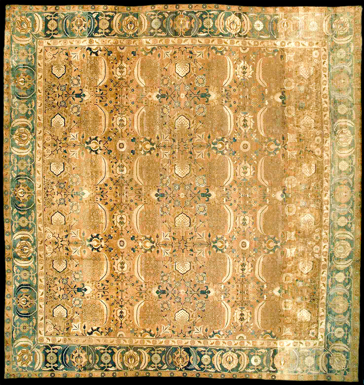 Antique indian Carpet - # 9629