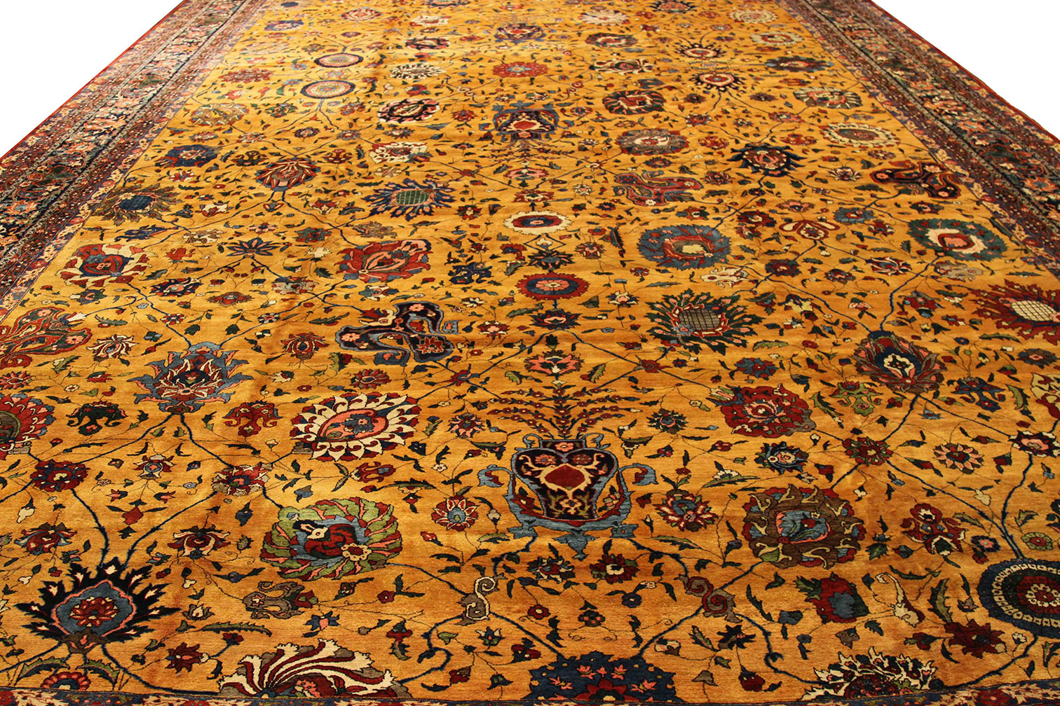 Antique isphahan Carpet - # 52091