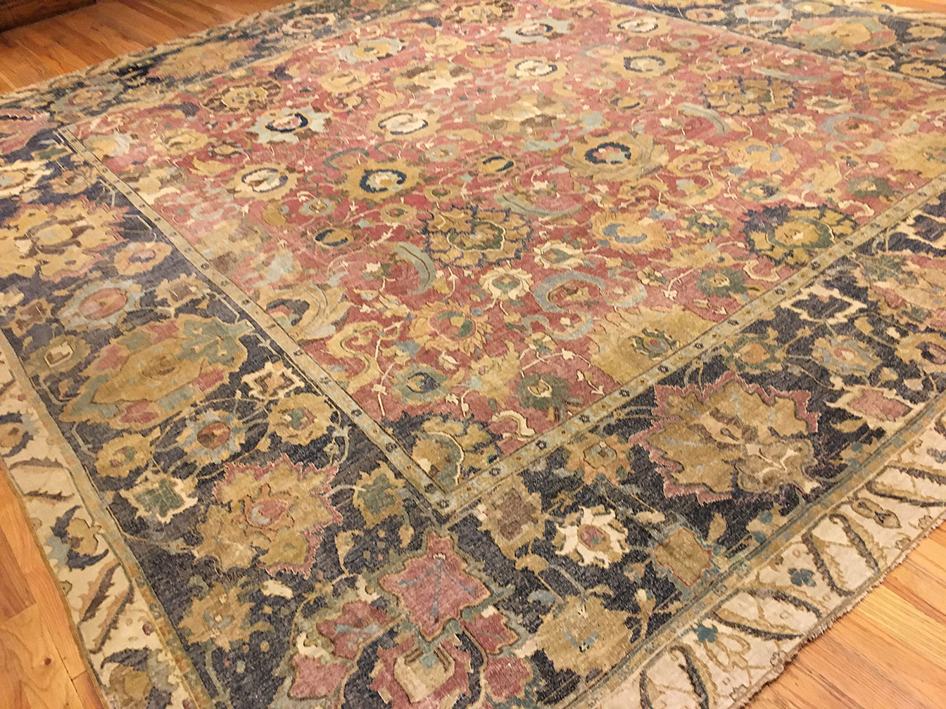 Antique isphahan Carpet - # 9812