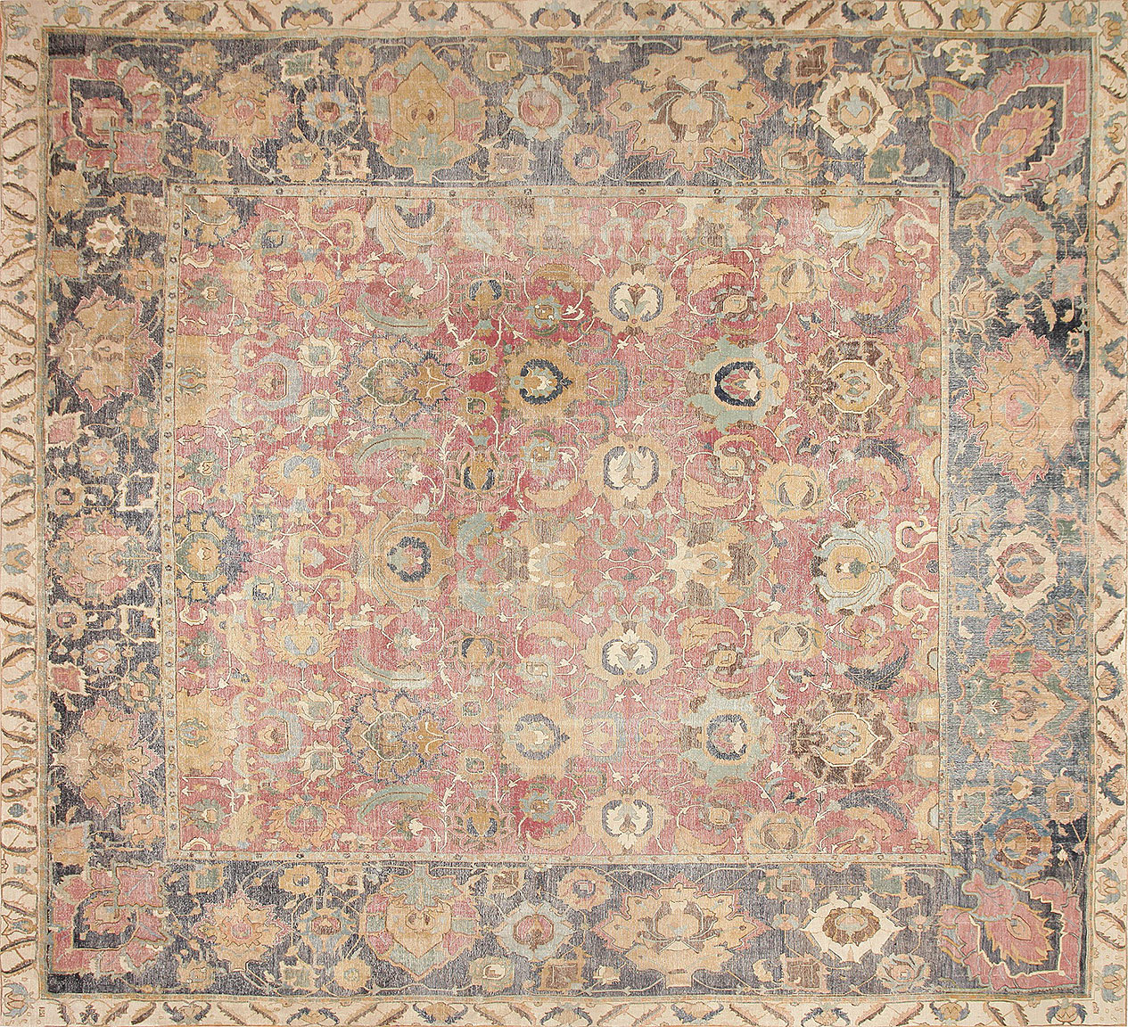 Antique isphahan Carpet - # 9812