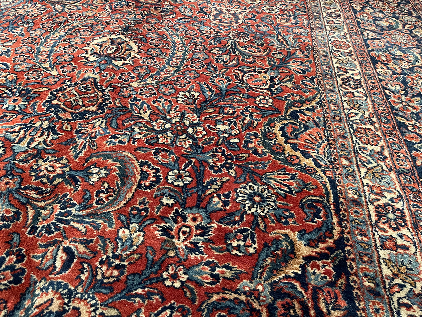 Antique kashan Carpet - # 50400