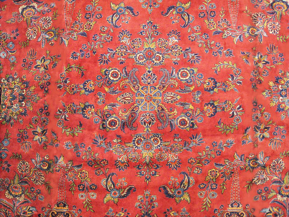 Antique kashan Carpet - # 54081