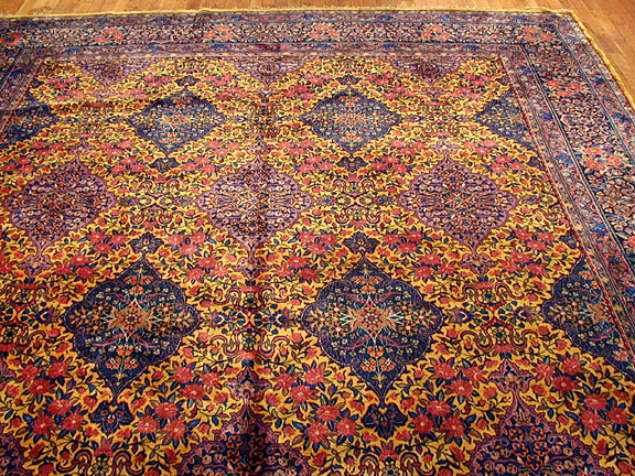 Antique kashan, manchester Carpet - # 3580
