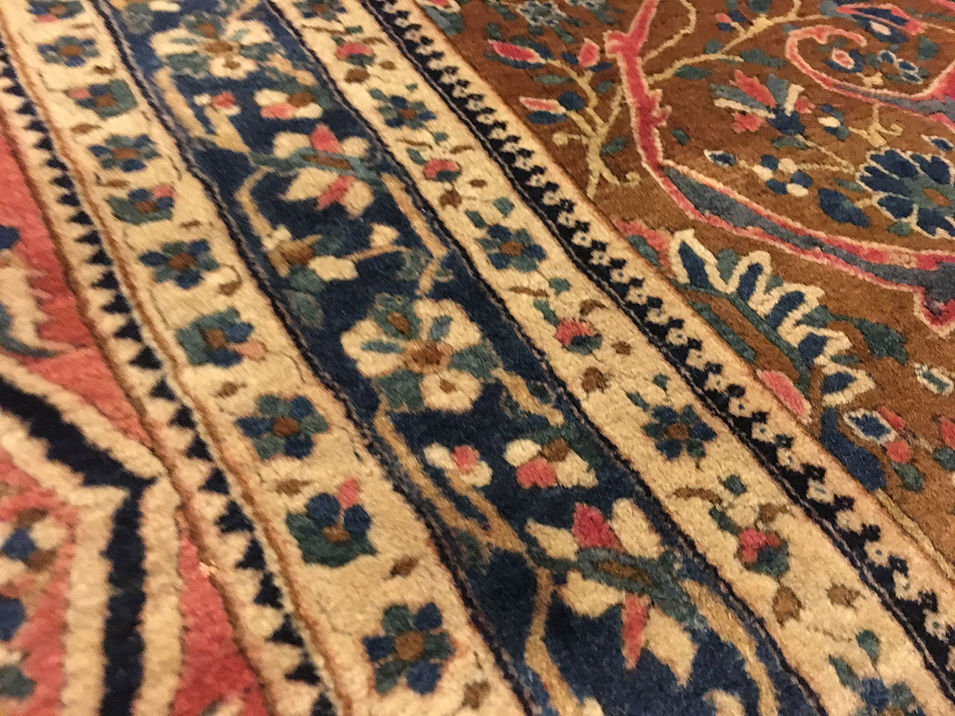 Antique kashan, mohtasham Carpet - # 52076