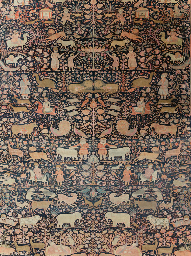Antique kashan, mohtasham Carpet - # 57936