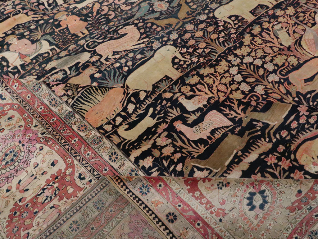 Antique kashan, mohtasham Carpet - # 57936