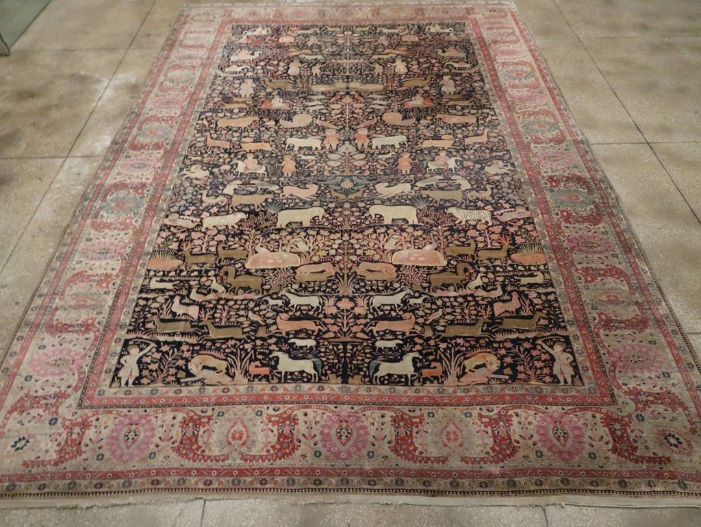 Antique kashan, mohtasham Carpet - # 57936