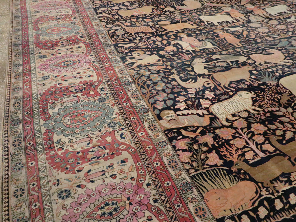 Antique kashan, mohtasham Carpet - # 57936