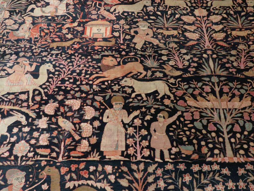 Antique kashan, mohtasham Carpet - # 57936