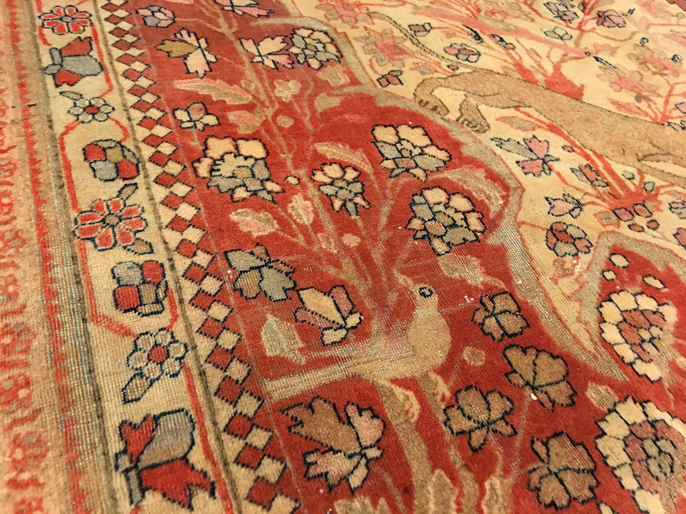 Antique kashan, mohtasham Carpet - # 80032
