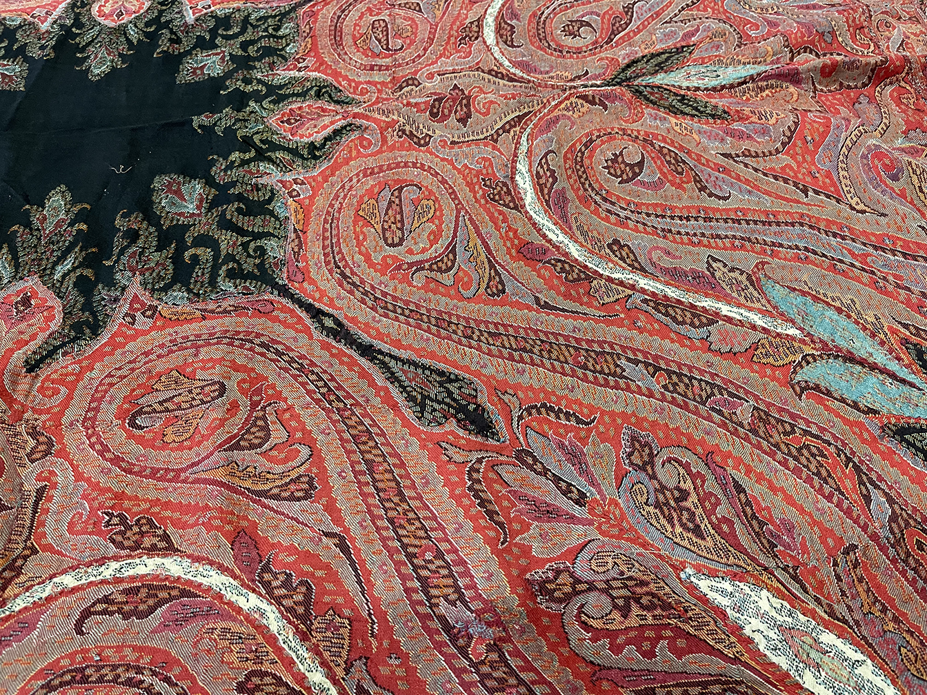 Antique kashmir shawl - # 56232