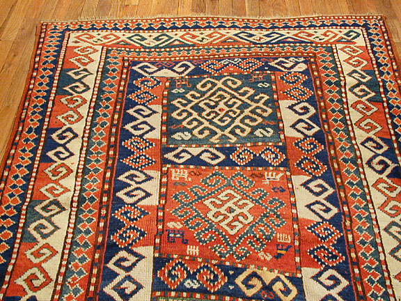 Antique kazak, bordjaloo Rug - # 2513