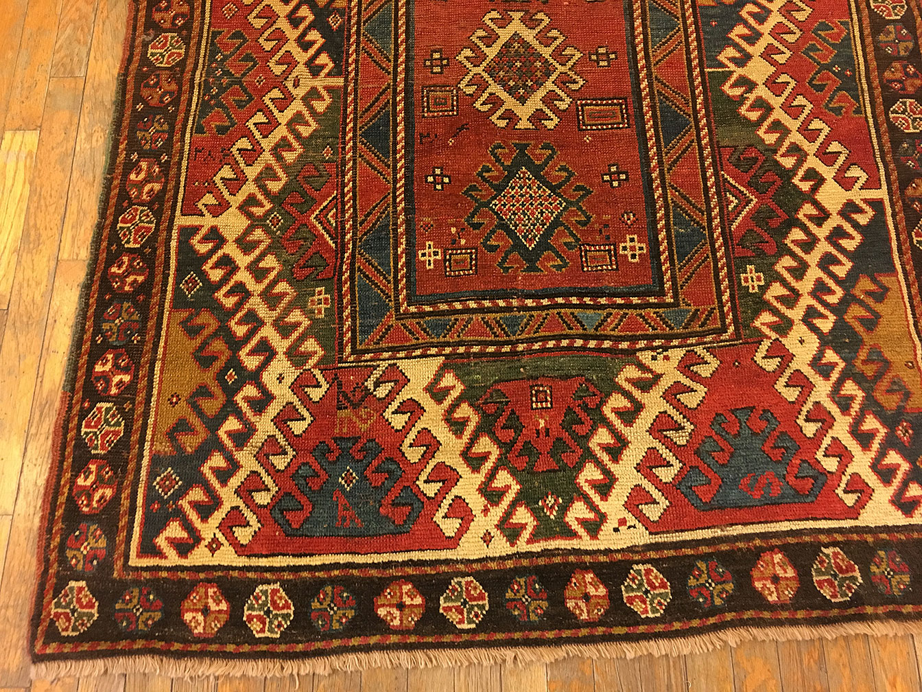 Antique kazak, bordjaloo Rug - # 52401