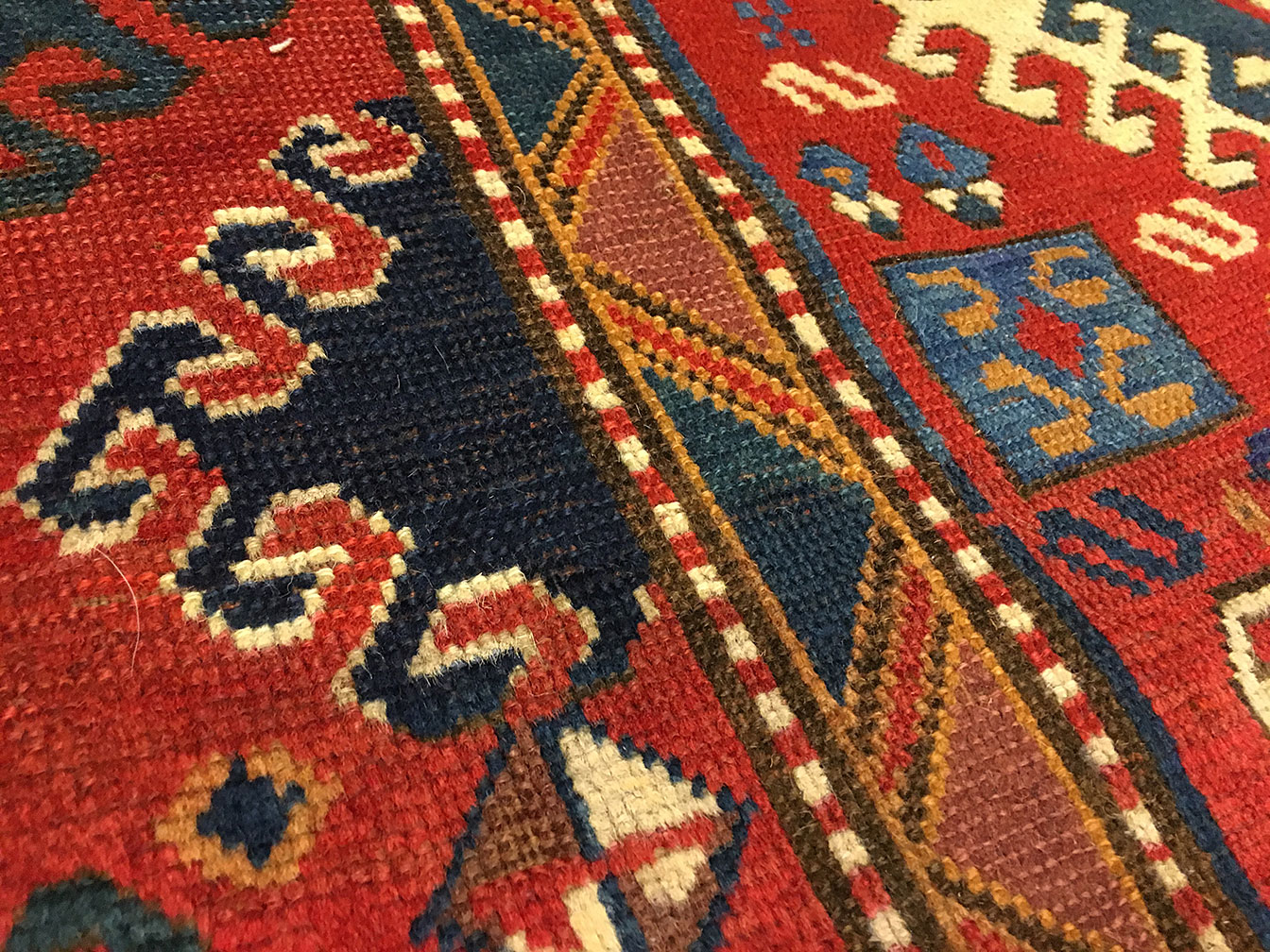 Antique kazak, bordjaloo Rug - # 52550