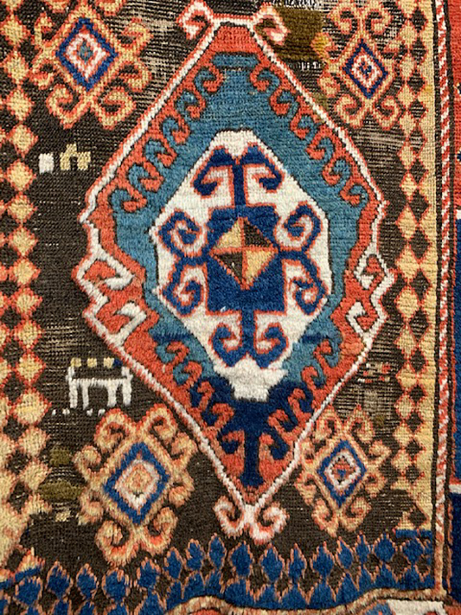 Antique kazak, bordjaloo Rug - # 55566