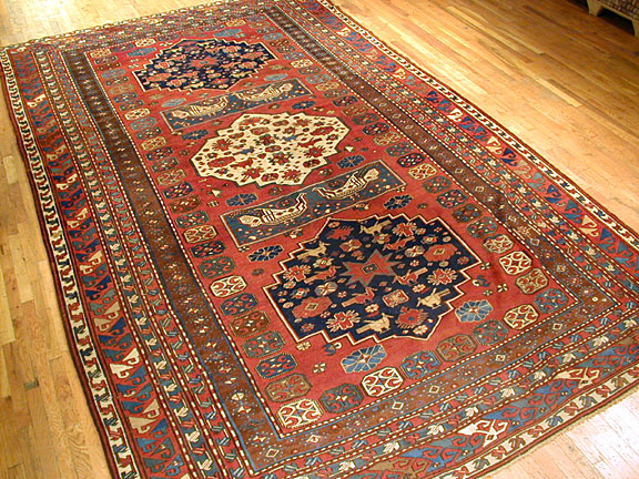 Antique kazak Carpet - # 3992