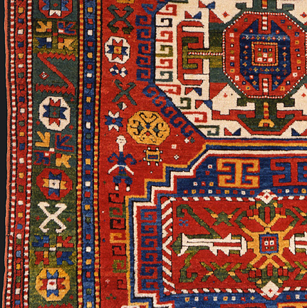 Antique kazak, lori pambak Rug - # 4683
