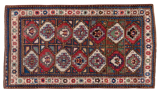 Antique kazak, moghan Rug - # 55574