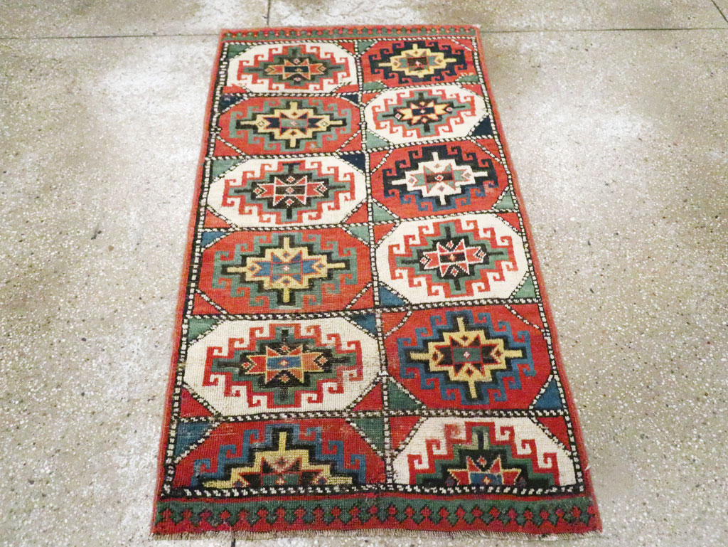 Antique kazak, moghan Rug - # 56659