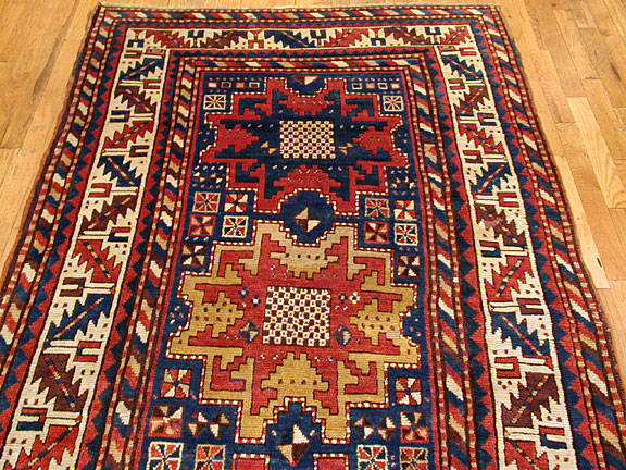Antique kazak Rug - # 2495