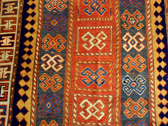 Antique kazak Rug - # 2559