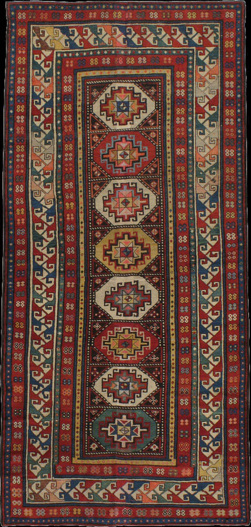 Antique kazak, moghan Rug - # 41270