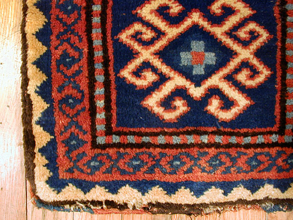 Antique kazak Rug - # 4854