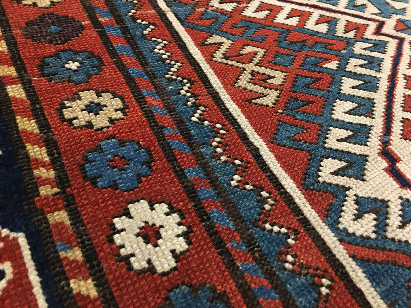 Antique kazak Rug - # 53361