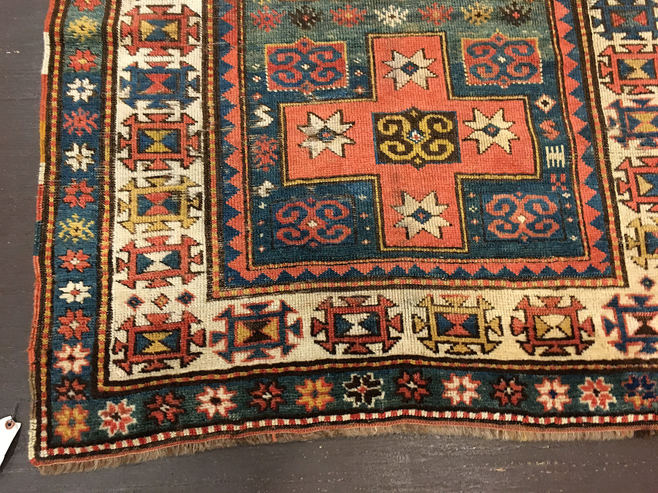 Antique kazak Rug - # 53370
