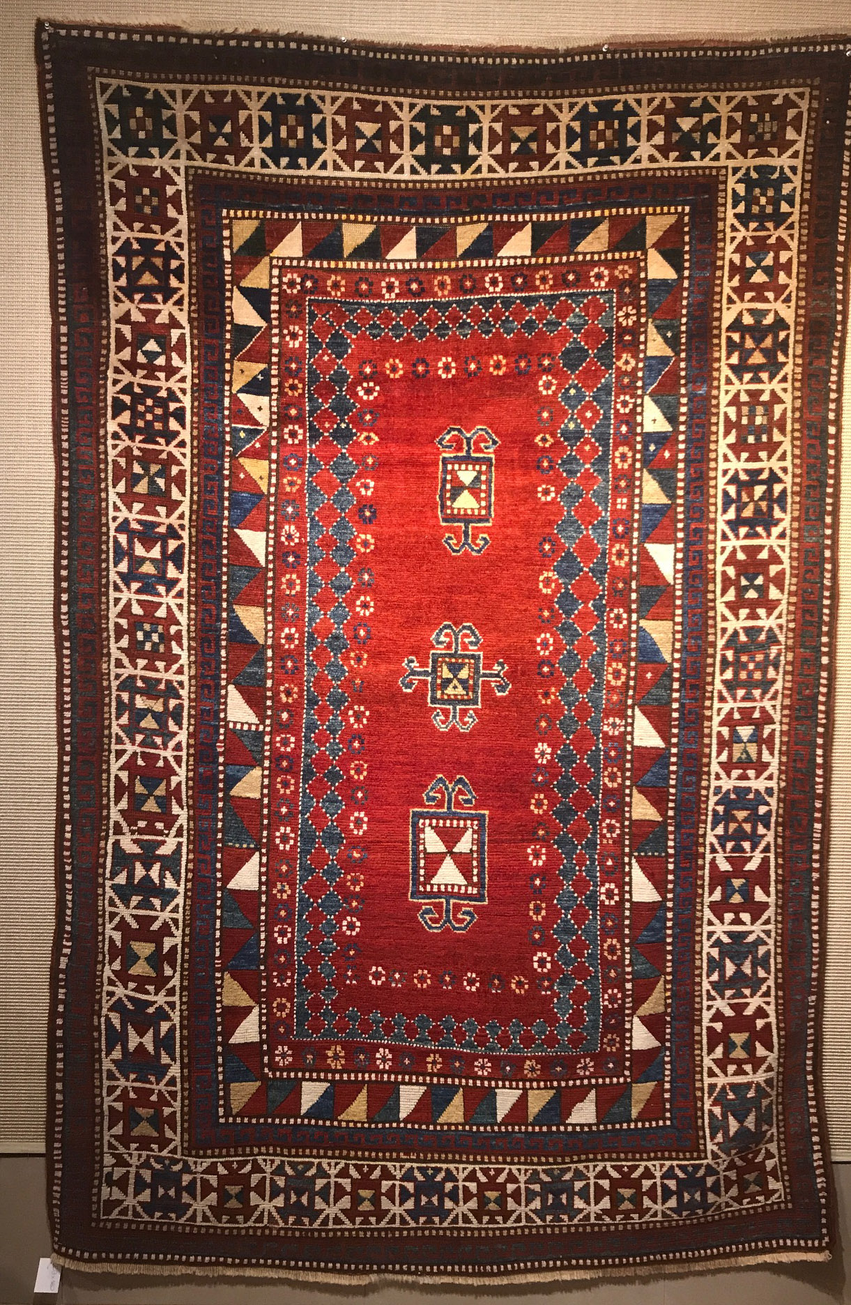 Antique kazak Rug - # 54642
