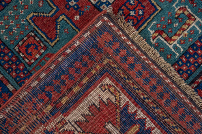 Antique kazak Rug - # 55425