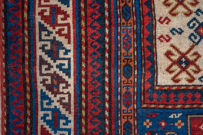 Antique kazak Rug - # 55536