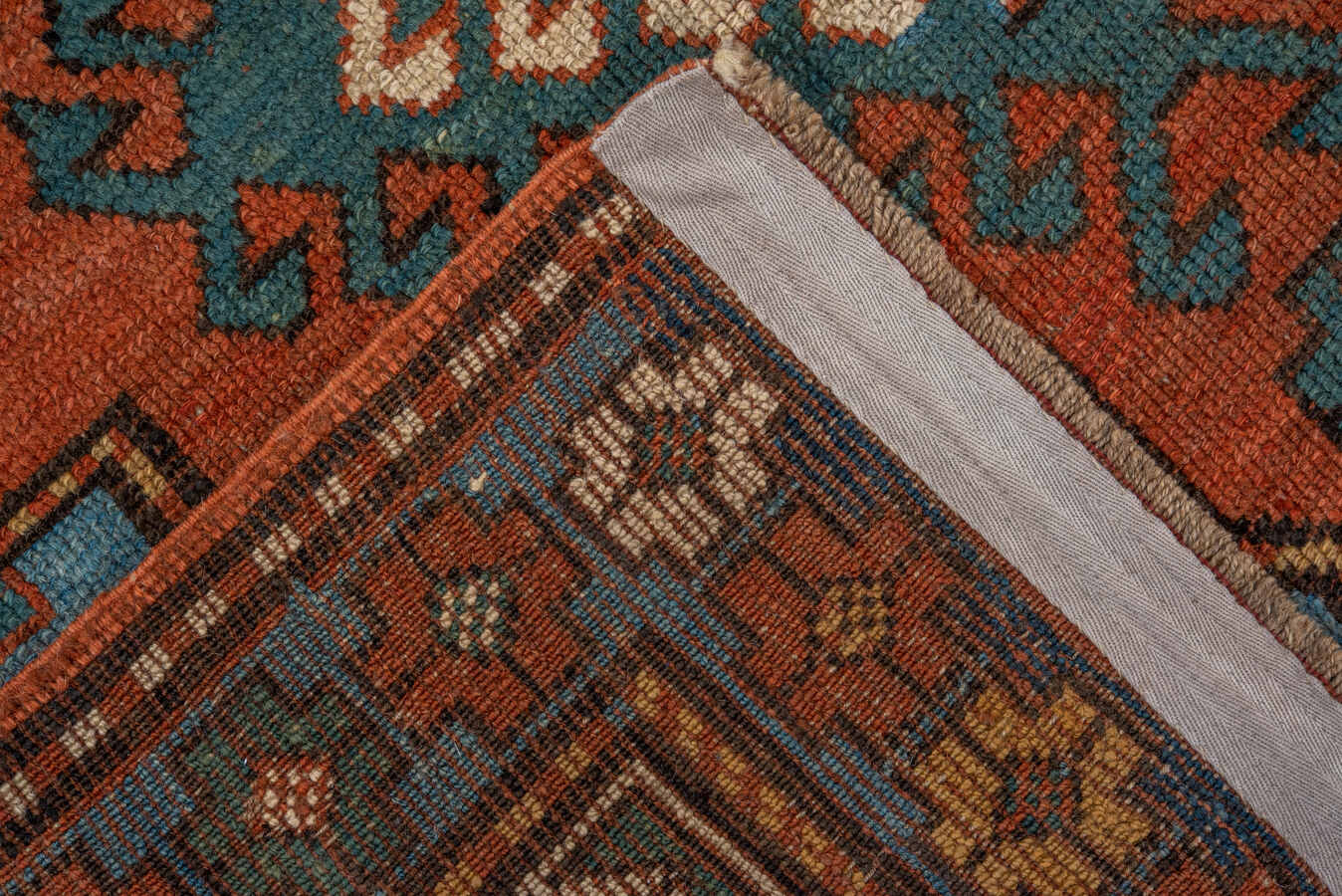 Antique kazak Rug - # 56826