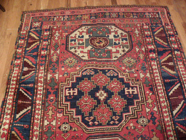 Antique kazak Rug - # 6634