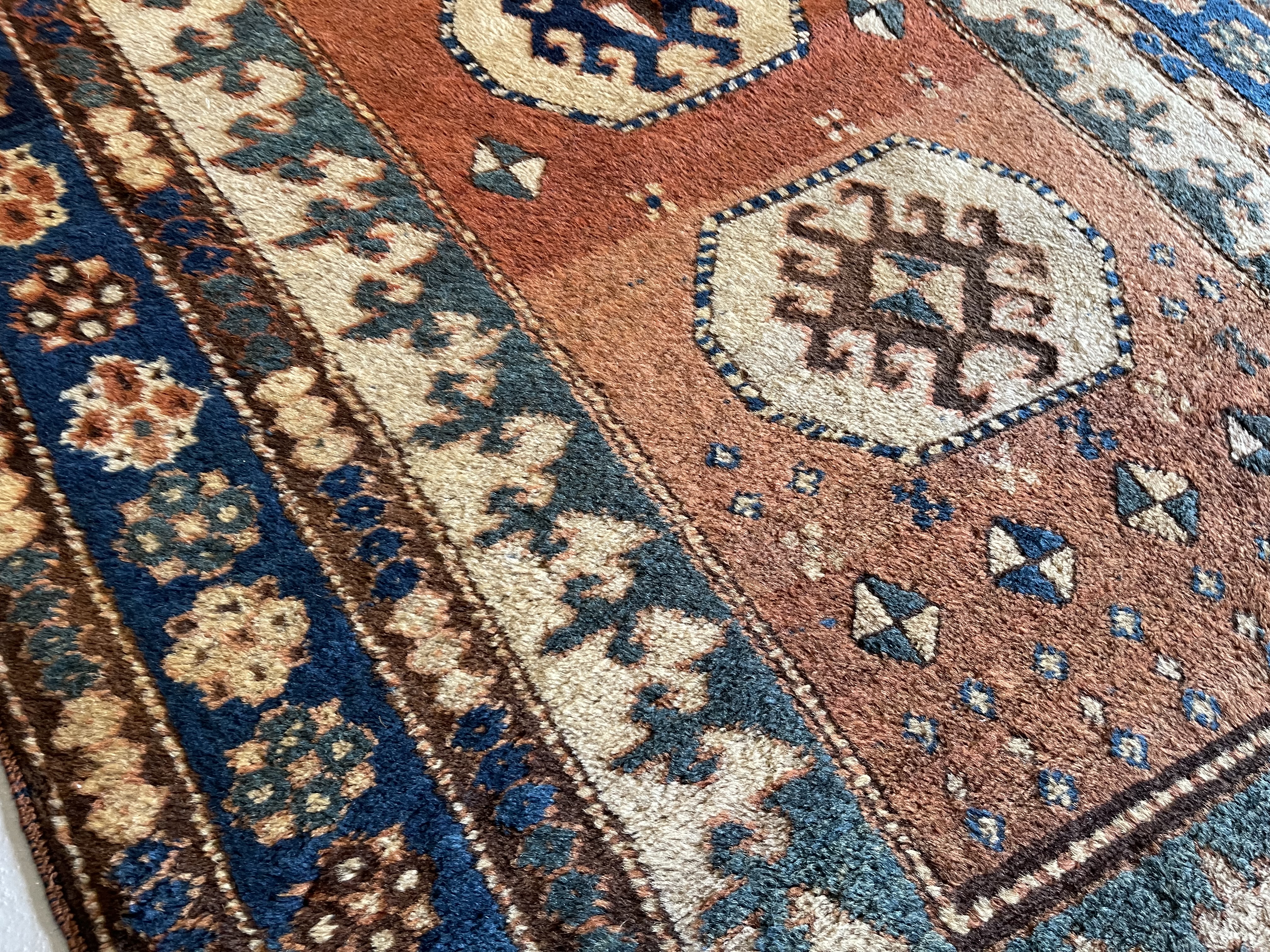 Antique kazak Rug - # 78547