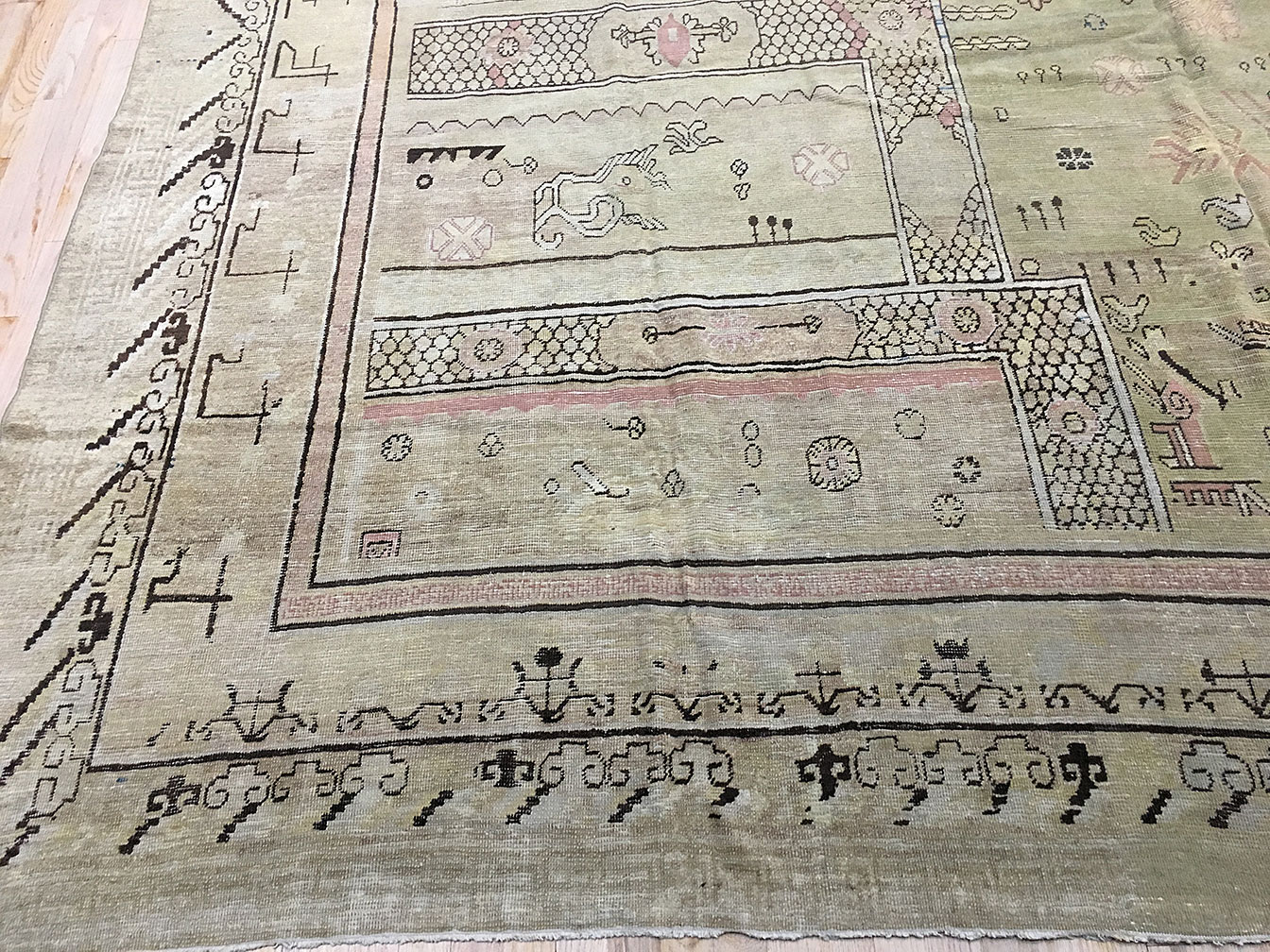 Antique khotan Carpet - # 52305