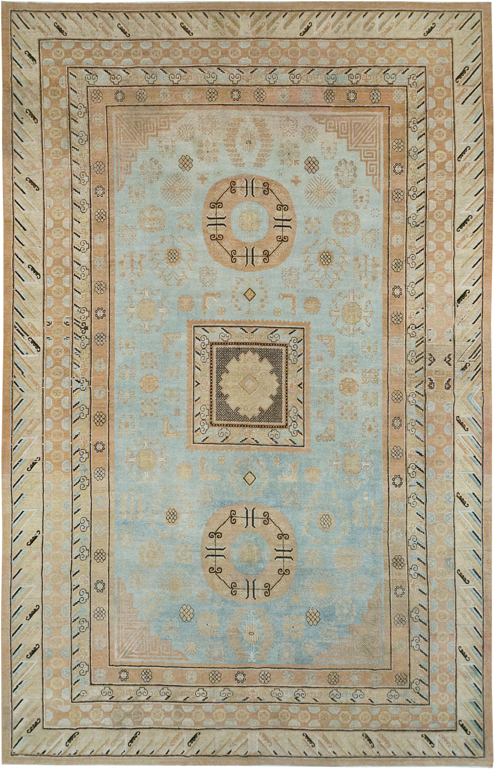 Antique khotan Carpet - # 57898